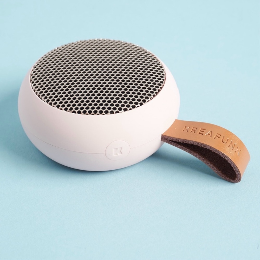Kreafunk for Free People aGo Portable Speaker in Dusty Pink - Picture 7 of 13